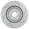 thumbnail image 6 of TRQ Brake Rotor & Coated & Ceramic Pad Front Kit w/Chemicals for Ford BKA18299, 6 of 8