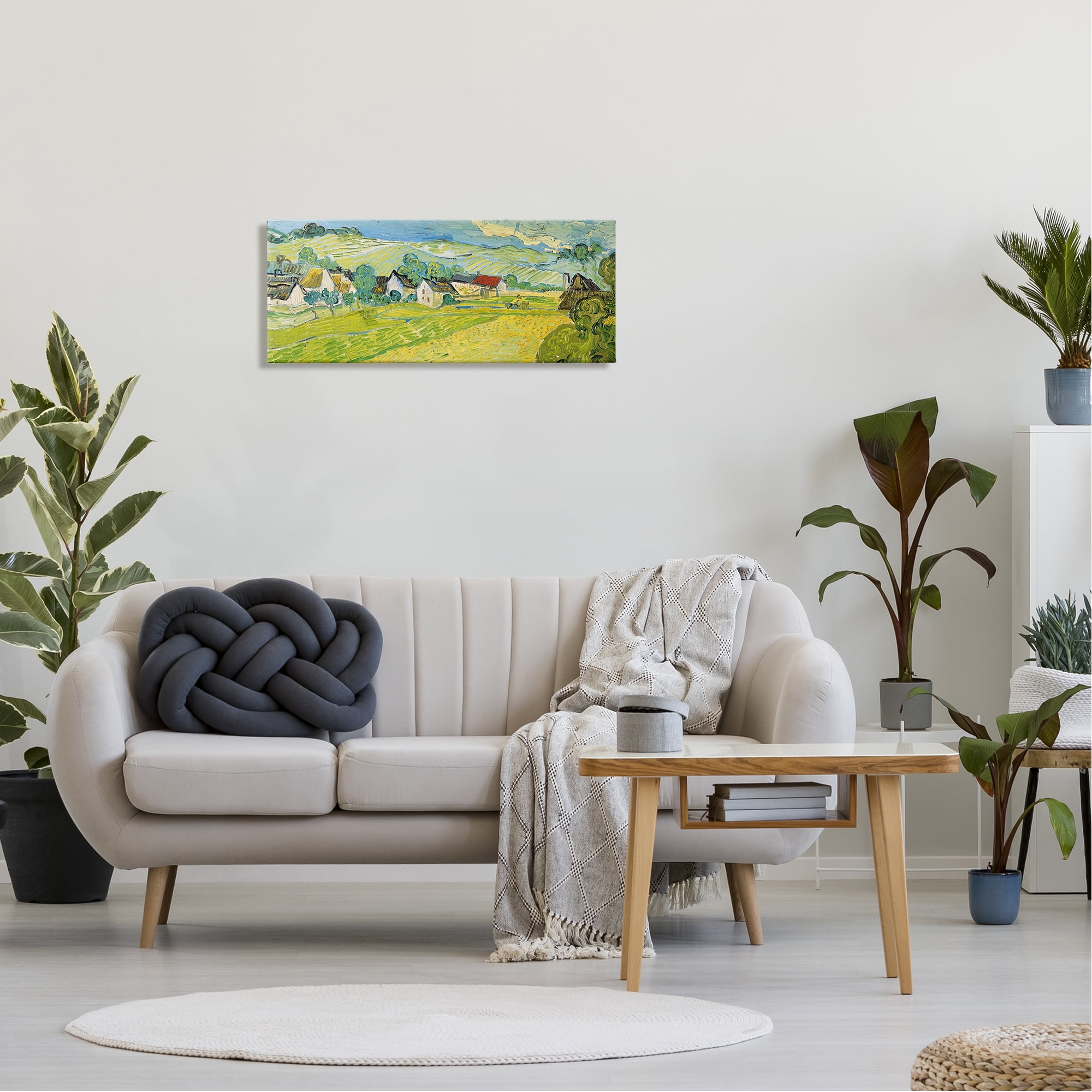 Stupell Vue Ensoleille Van Gogh Classic Landscape Painting Gallery Wrapped Canvas Print Wall Art