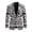 Pink Floral Polynesian Samoa Print, variant on Blazers for Men Wedding Jackets with 2 Side Pockets Lightweight Long Sleeve One Button Sport Coats Polynesian Samoa Hibiscus,S