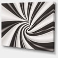 thumbnail image 2 of Fractal Tunnel Noir et Blanc 3D, 2 of 3