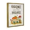 thumbnail image 4 of Stupell Industries Gnome Pun Garden Harvest Botanical & Floral Painting Gold Floater Framed Canvas Art Print Wall Art, 25 x 31, 4 of 10