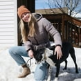 thumbnail image 4 of Free Country Women's Cirrus Quilted Long Puffer Jacket Mocha L, 4 of 4
