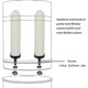 thumbnail image 3 of 4Pcs Replacement Ceramic Water Filter Compatible With Water Filtration System, 3 of 4