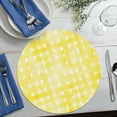 thumbnail image 4 of CounterArt "Sunflowers Gallery" 4-Pack Round Reversible Tabletop Placemats, 4 of 7
