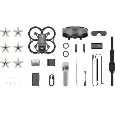DJI - Avata Pro-View Combo Drone with Motion Controller (Goggles 2 and RC Motion 2) - Gray