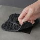 thumbnail image 3 of 2 pcs Anti-blocking cover with suction cup anti-slip hair strainer (the black,blue), 3 of 5