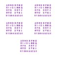 thumbnail image 1 of Baohd 40pcs/Set Alphabet Cake Molds Kitchen Figure Plastic Letter Fondant Mold Cookie Cutter Number Cake Mould Baking Decorating Tools 5Set, 1 of 6