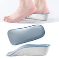 thumbnail image 6 of 2 Pieces Women Men Height Increase Insoles Arch Support Cushion Shock Absorption 3.5cm, 6 of 8