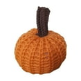 thumbnail image 2 of Fall Decor Thanksgiving Decorations Pumpkin Hanging Ornament 2 inch Soft Fabric Pumpkin Tree Decoration Fall Hanging Decoration Halloween Holiday Party Harvest Autumn Indoor Home Decoration, 2 of 7