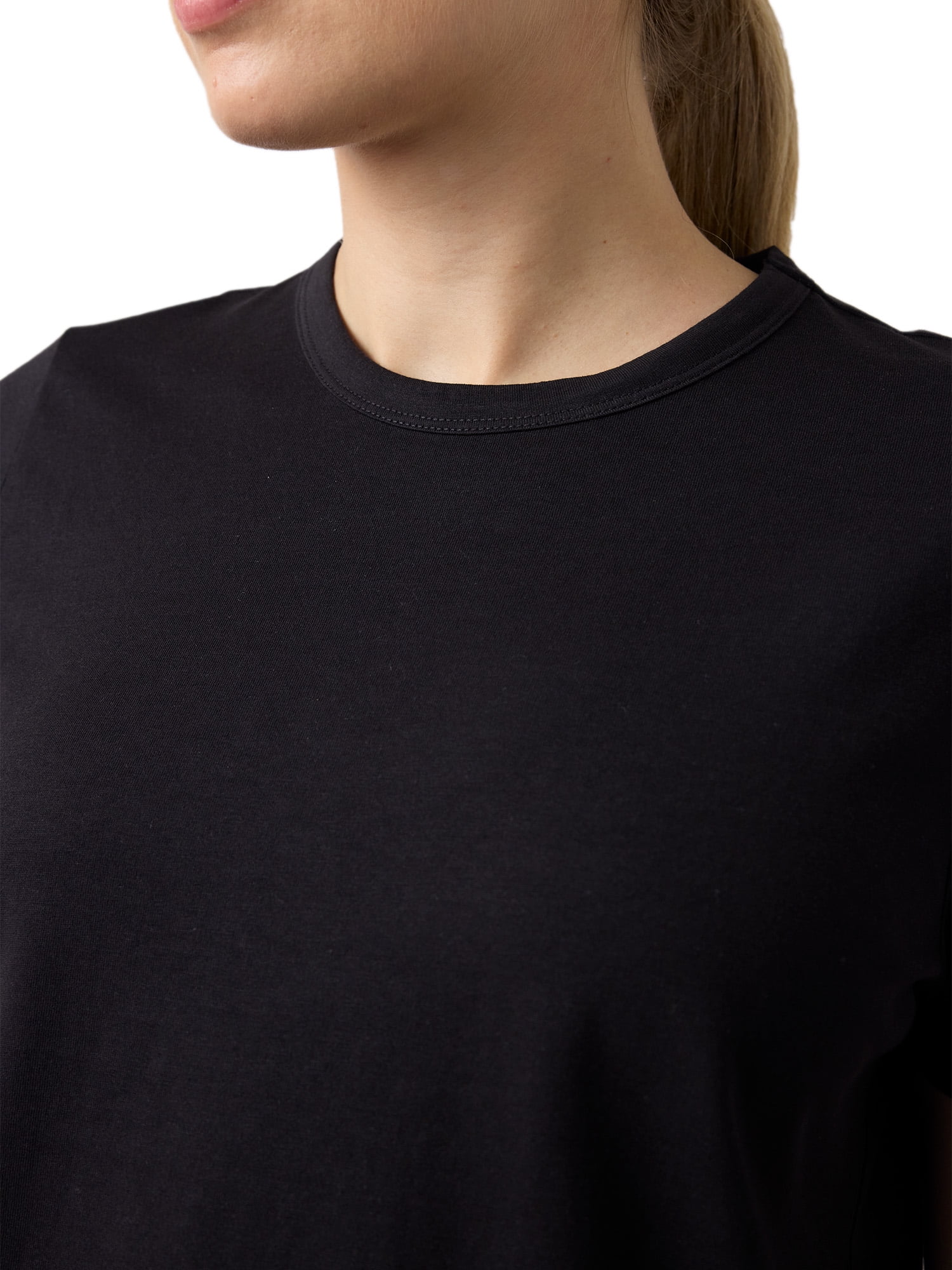 Ingrid & Isabel For Every Belly Women's Maternity Short Sleeve Relaxed Crew Tee, Sizes S-XXL