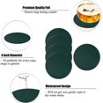 thumbnail image 3 of Leather Coasters Spill Protection For Table Desk Durable And Non Slip Leather Coaster Fit Common, 3 of 5