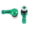 thumbnail image 2 of Tire Valve Stem 90 Degree Tire Valve Stem 2pcs 11.3mm Universal Motorcycle Aluminum Wheels Tire Valve Stems Caps 90 Degree Green ANGGREK Tire Valve Caps, 2 of 3