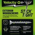 thumbnail image 4 of Tornillos para madera Phillips Velocity Exterior 3 1/2 #10 (283 unidades), 4 of 7