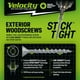 thumbnail image 4 of Tornillos para madera Phillips Velocity Exterior 3 1/2 #10 (283 unidades), 4 of 7