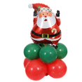 thumbnail image 3 of Conjunto globo de Santa, soporte de poste vertical, decoración de de cumpleaños de Navidad Santa 85cm Yotijar Set de globos navideños, 3 of 10