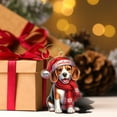 thumbnail image 4 of Novelty Beagle Dogs Breed Shaped Ornament Xmas 2025, Personalized Dog Lover Christmas Ornaments Gift for Beagle Dog Dad-Mom Birthday Thanksgiving, Customized Name Pet Xmas Ornament for Puppy Owners, 4 of 5