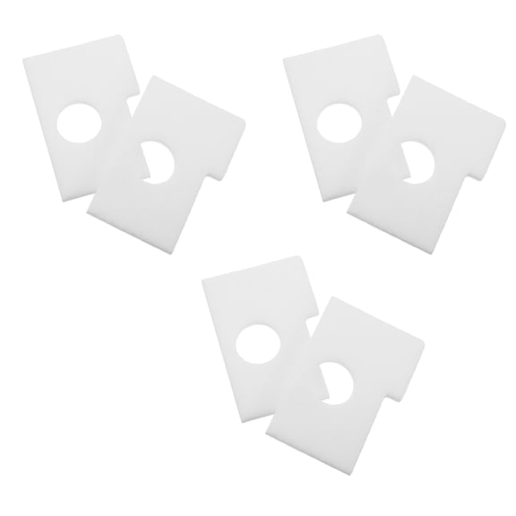 GETAJGHSD 6Pcs Durable Chainsaw Air Filter Pad Compatible Replacement for Garden and Forestry Tools