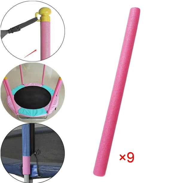 Fundas de espuma shamjiam para cama elástica tubo 9 rosa