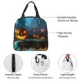 thumbnail image 4 of Balery Spooky Halloween Bolsa de Almuerzo Aislada – Caja de Almuerzo con Papel de Aluminio Grueso, Mantiene la Comida Fresca por 4 Horas, 4 of 8