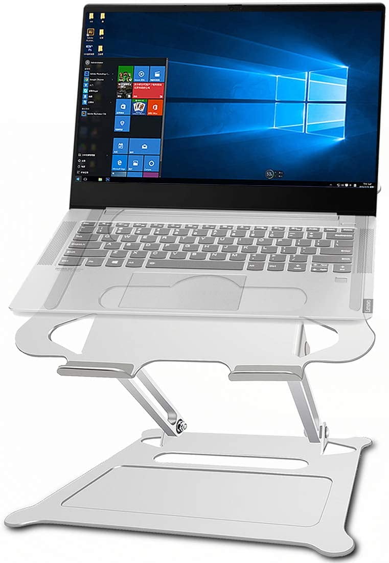 Laptop Stand, Aluminum Computer Stand with Ventilation and Cooling ...