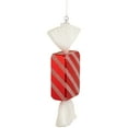 thumbnail image 2 of Northlight Wrapped Candy with Striped Glitter Shatterproof Commercial Christmas Ornament - 18", 2 of 6