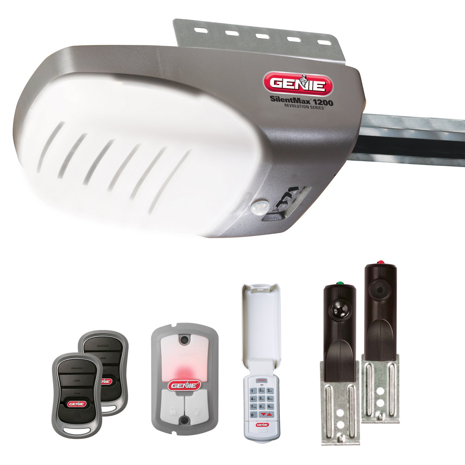 Garage Door Opener With 3 4 Hpc Dc Chain Walmart Com