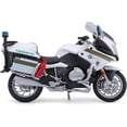 thumbnail image 3 of Maisto Authority Police Motorcycle, 1:18, White, 3 of 4