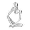 thumbnail image 3 of Thinker Statue, Resin Thinker Statue Flat Bottom Crafts Decoration For Home For Desktop ANGGREK Otros, 3 of 8