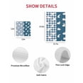 thumbnail image 7 of Japanese Rabbits Kitchen Dish Towels for Drying Dishes Set of 3, Vintage Navy Blue Farmhouse Checkered Waffle Weave Microfiber Hand Tea Bathroom Towels Quick Dry & Absorbent Towel 12x12, 7 of 7