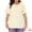 Beige, variant on Women's Plus Crew Neck Top 3X Light Pink