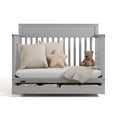 thumbnail image 6 of Graco Shiloh Convertible Baby Crib with Drawer, Pebble Gray, 6 of 8