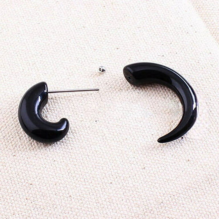 UDIYO Fashion Unisex Spiral Fake Ear Plug Flesh Plugs Ear Piercing Body Jewelry Earrings