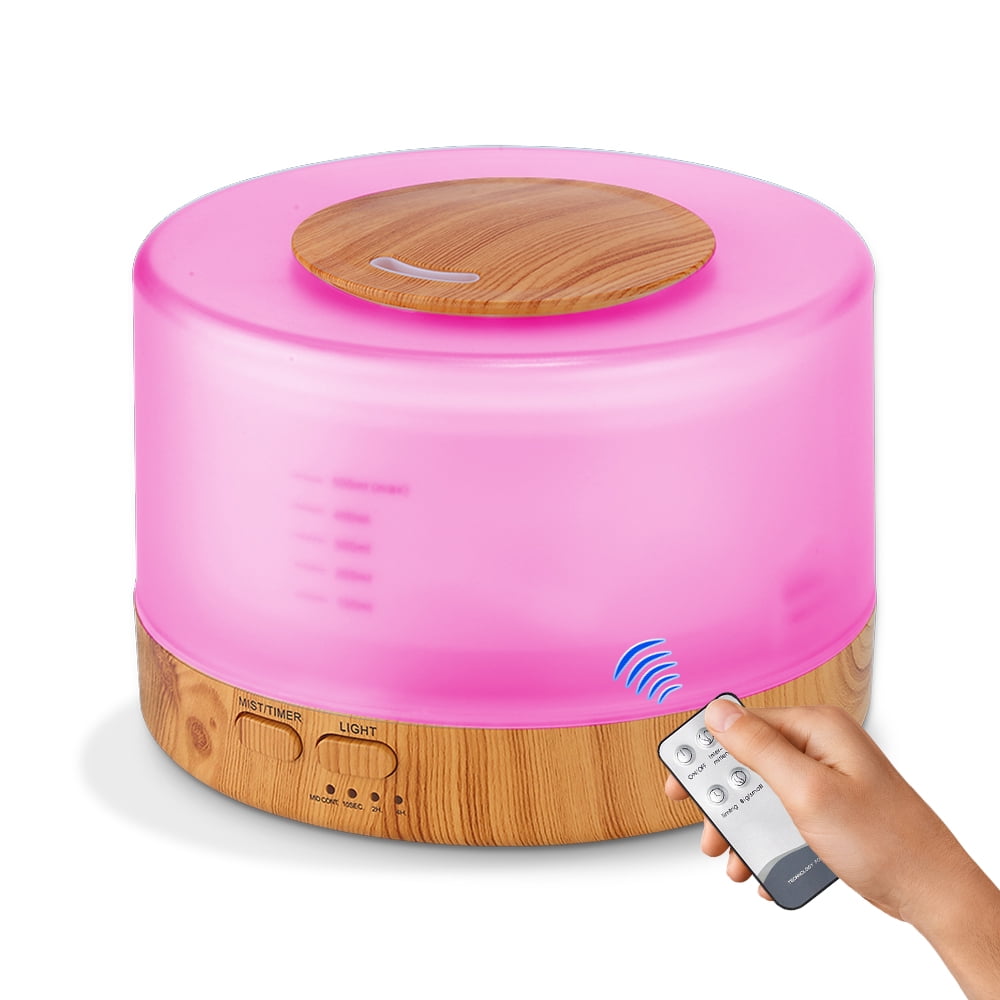 7 LED 500ml Essential Oil Humidifier Aroma Air Aromatherapy Diffuser Cool Mist 7 LED 500ml Essential Oil Humidifier Aroma Air Aromatherapy Diffuser Cool Mist