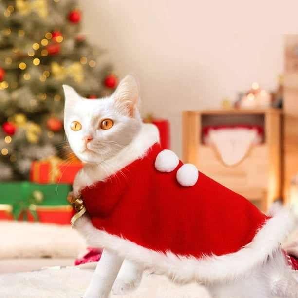 ShenMo Cat Christmas Costume Super Cute Cat Christmas Outfit