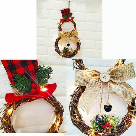 

Linyer Christmas Tree Photo Hanging Ceiling Wall Gift Home Xmas Party Eve Decoration 40x20cm
