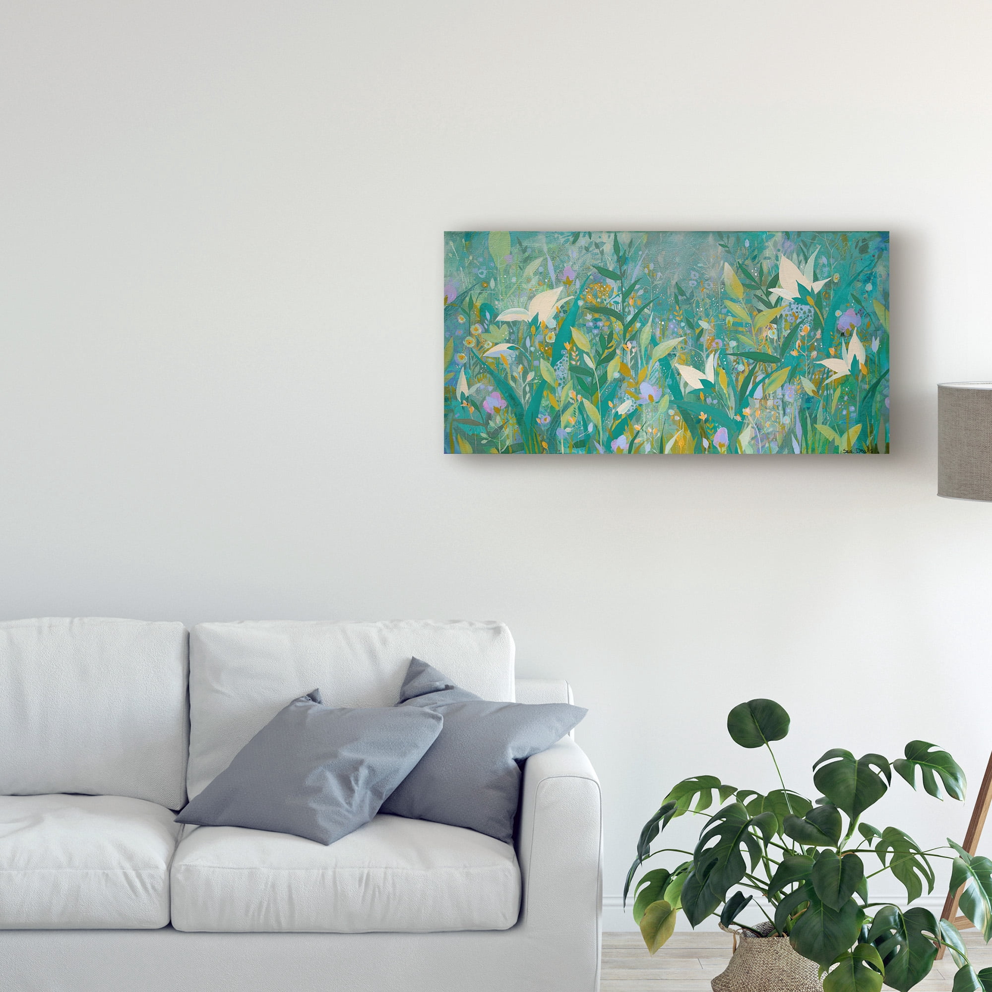 Trademark Fine Art 'Summer Whispers' Canvas Art by Sue Davis