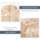 thumbnail image 3 of unbranded Pantalla De Colgante Hecha Color Khaki Para Bar, 3 of 6