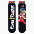thumbnail image 5 of Cool Socks – Mighty Morphin Power Rangers Gift Pack – 8-Pack Novelty Crew Socks Value Bundle – Size, 5 of 6