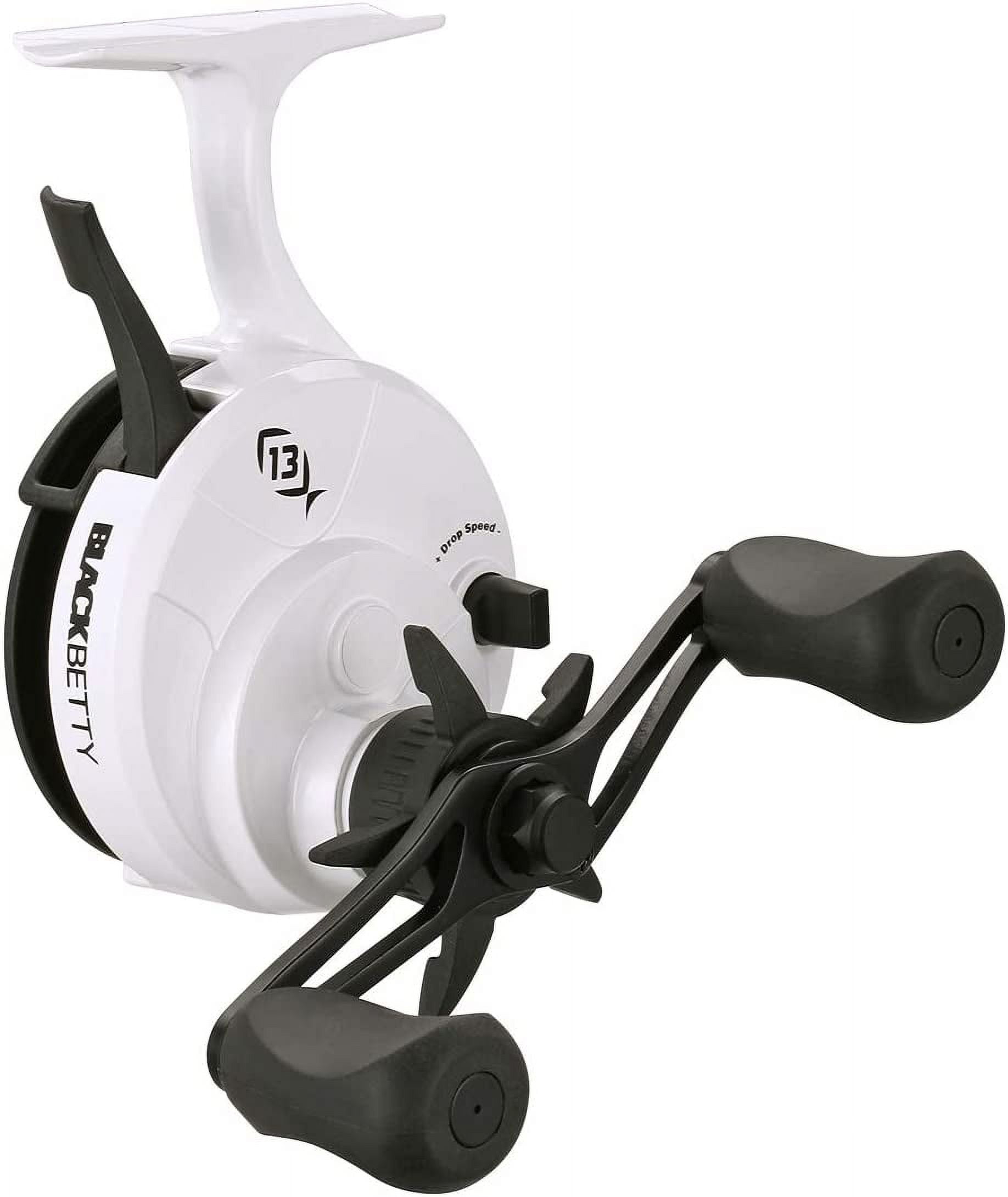 13 Fishing FreeFall Ghost Inline Ice Fishing Reel LH 2.5:1 - Walmart.com 13 Fishing FreeFall Ghost Inline Ice Fishing Reel LH 2.5:1 - Walmart.com