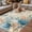 Mocha Brown, variant on Beach Coastal Outdoor Rug for Patio/Deck/Porch, Non-Slip Large Area Rug 6 x 9 Ft, Summer Nautical Coral Shell Botanical Indoor Outdoor Rugs Washable Area Rugs, Reversible Camping Rug Carpet Runner