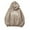 Khaki, variant on Work Tops for Women Fall Loose Fit Hooded Long Sleeve Bubble Cuff Drop Shoulder Hoody Graphic Hoodie Cotton Hoodies Sweatshirts(Khaki,M)