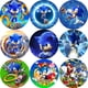 thumbnail image 2 of Fondo redondo Bandai Lightning Sonic para baby shower de niños, cubiertas circulares, decoración para fiesta de cumpleaños de niños, fondo de fotografía, 2 of 5