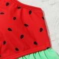 thumbnail image 4 of URMAGIC URMAGIC 7-14T Child Girls 2 Piece Bikini Set Swimsuit Bathing Suit/Watermelon, 4 of 6