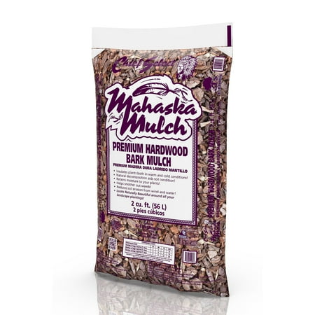 Chief Select Mahaska Brown Mulch Premium Hardwood Bark 2.0 Cu. ft.