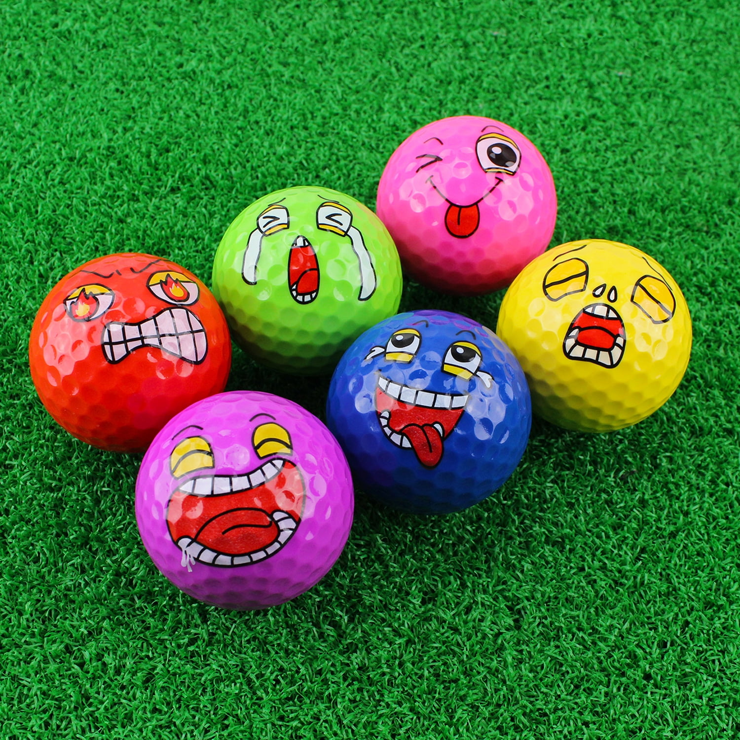 Crestgolf Funny Golf Balls Practice Balls Unique Gifts for All Golfers