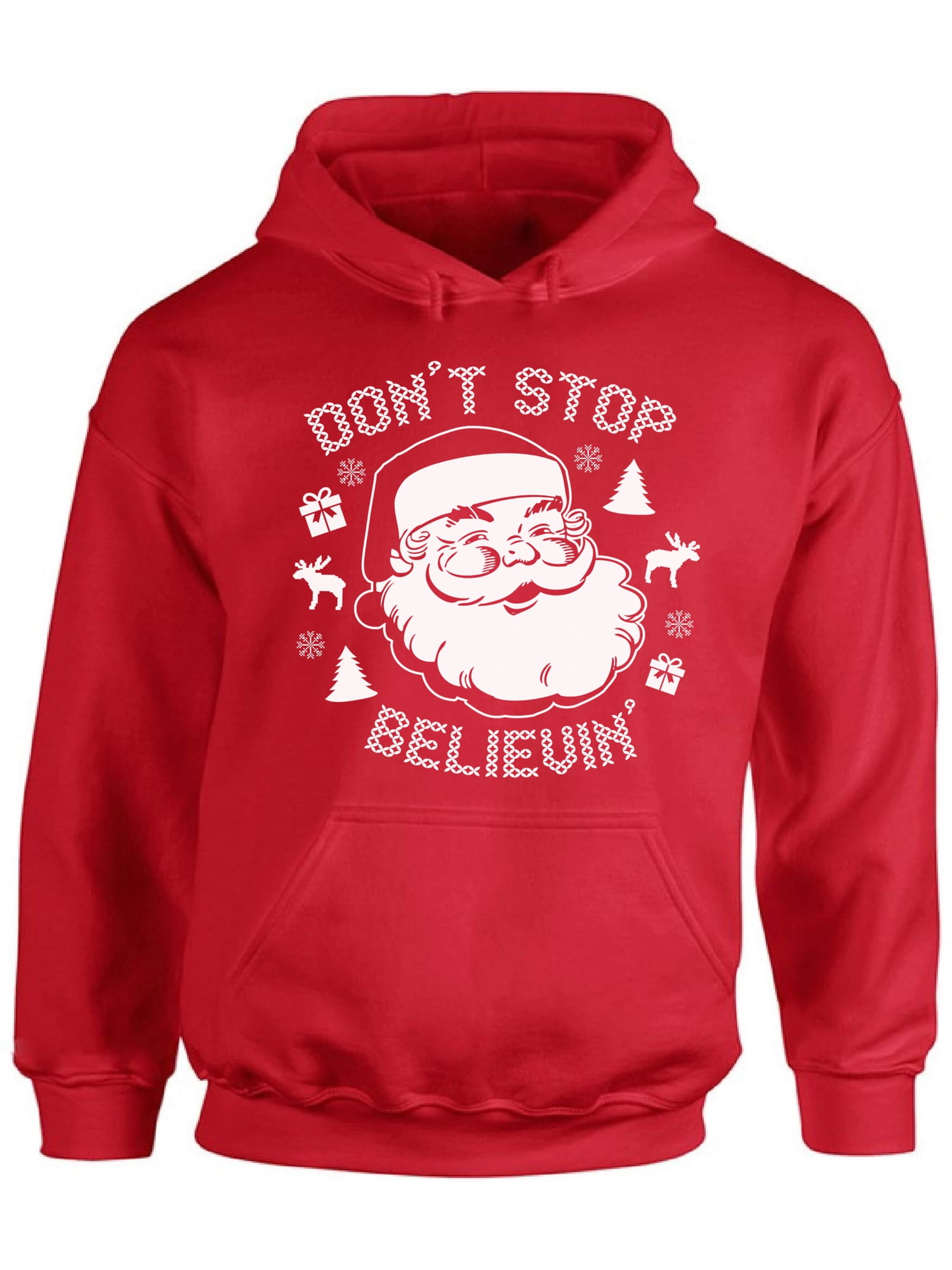 ugly christmas hooded sweatshirt