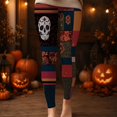 thumbnail image 3 of Halloween Leggings for Women Elastic High Waist Lifting Spooky Print Tights Pants Workout Yoga Pants, 3 of 7