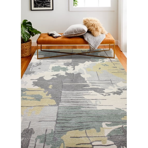 Bashian Murray Contemporary Abstract Area Rug
