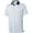 White, variant on Men's Golf Polo Shirts Short Sleeve Striped Performance Moisture Wicking Dry Fit Golf Shirts for Men