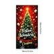 thumbnail image 3 of Cubierta de puerta navideña de 35 x 71 pulgadas - Diseño de Papá Noel - Decoración navideña para puerta - Decoración para festivales y fiestas, 3 of 6